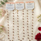 Dainty Crystal Chip Necklace 18K Gold Plated, Waterproof