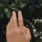 18k Gold Initial Letter Stacking Rings