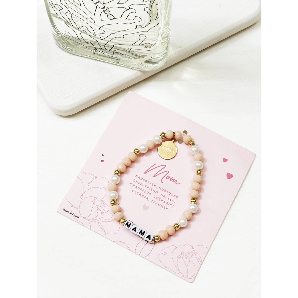 Mix Beads MAMA Inpirational Bracelet