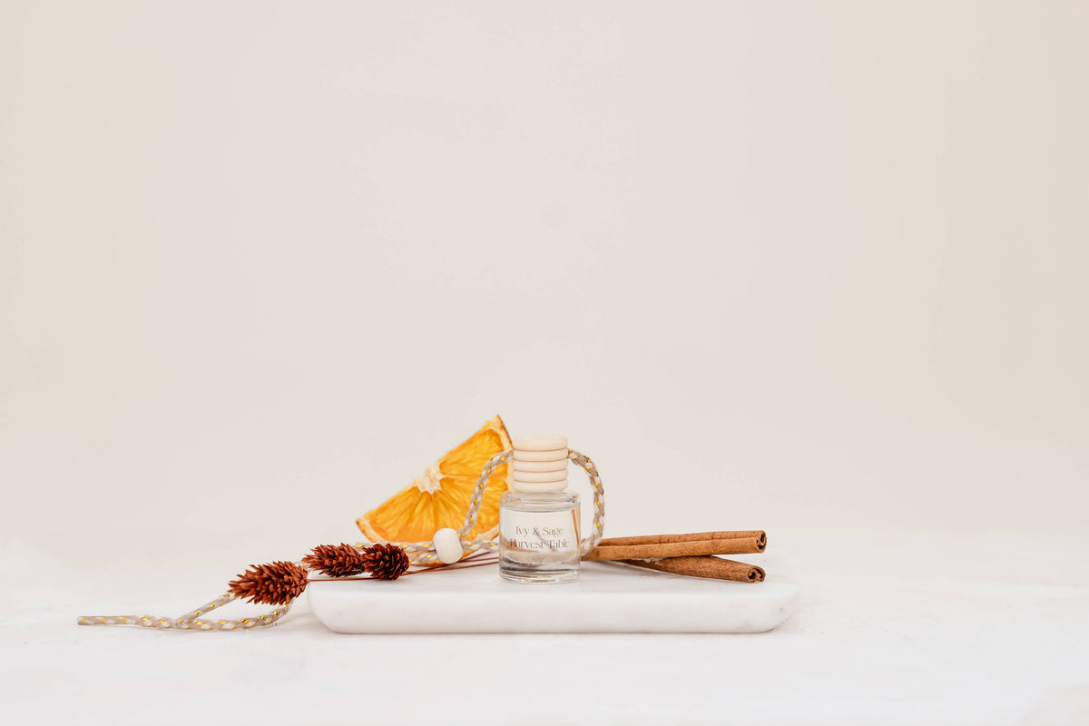 Harvest Table Car Diffuser – Apple, Cinnamon & Ginger