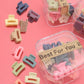 MINI PACK OF 10 FLOWER WAIVY RECTANGLE IN A CASE | 40H842