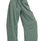 Fleece Barrel Leg Sweatpants