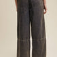 Wide-Leg Denim Drawstring Pants LP0256