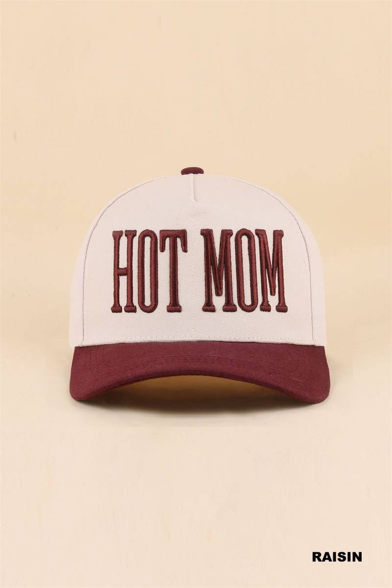 Hot Mom Two Tone Snapback Hat