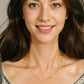 Dainty Pearls - 18K Gold Plated, Waterproof Necklace