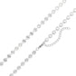 18K Gold PVD Stainless Steel Sunburst Chain Necklace