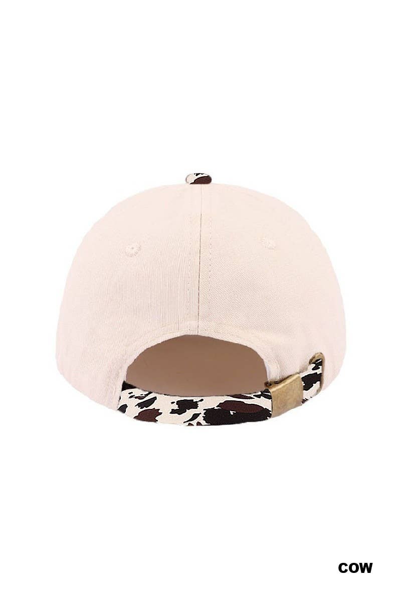 `Put It On My Husband's Tab Two Tone Canvas Cap