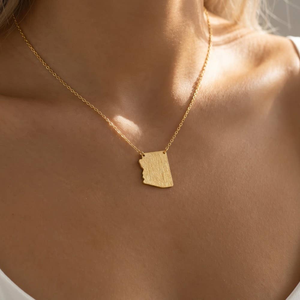 Arizona State Pendant Necklace