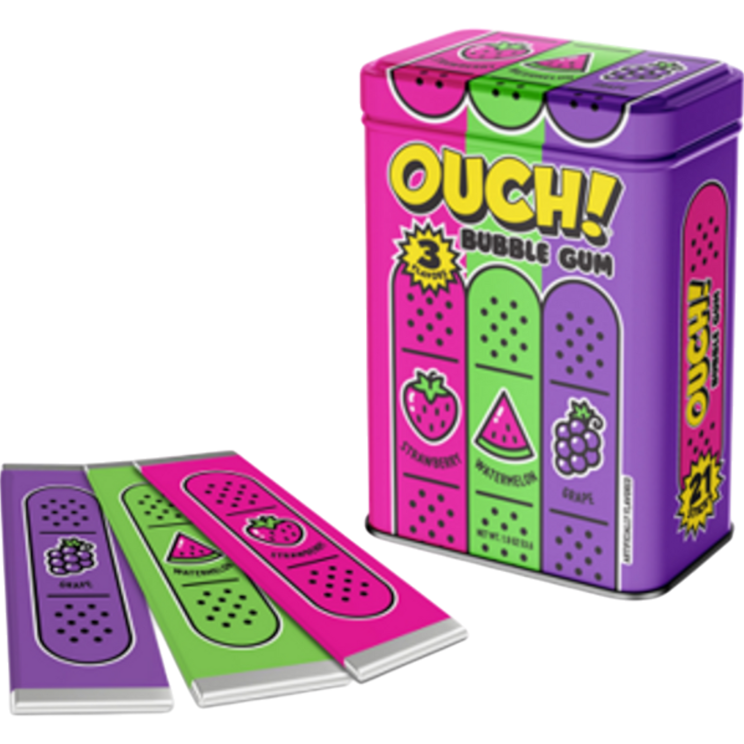Ouch Bubble Gum