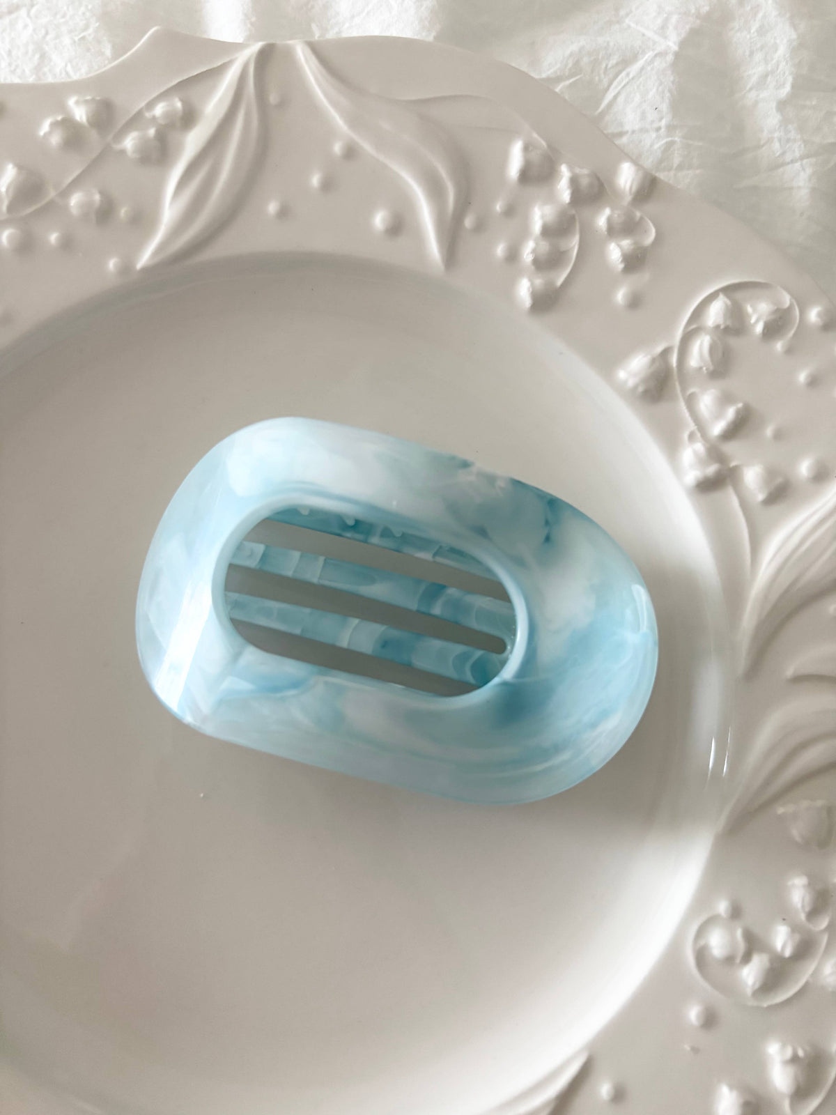 Oval French Hair Clip (COVAL-MARBLE) (Copy)
