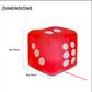 Dice Cube Gummee Squish - Assorted Colors