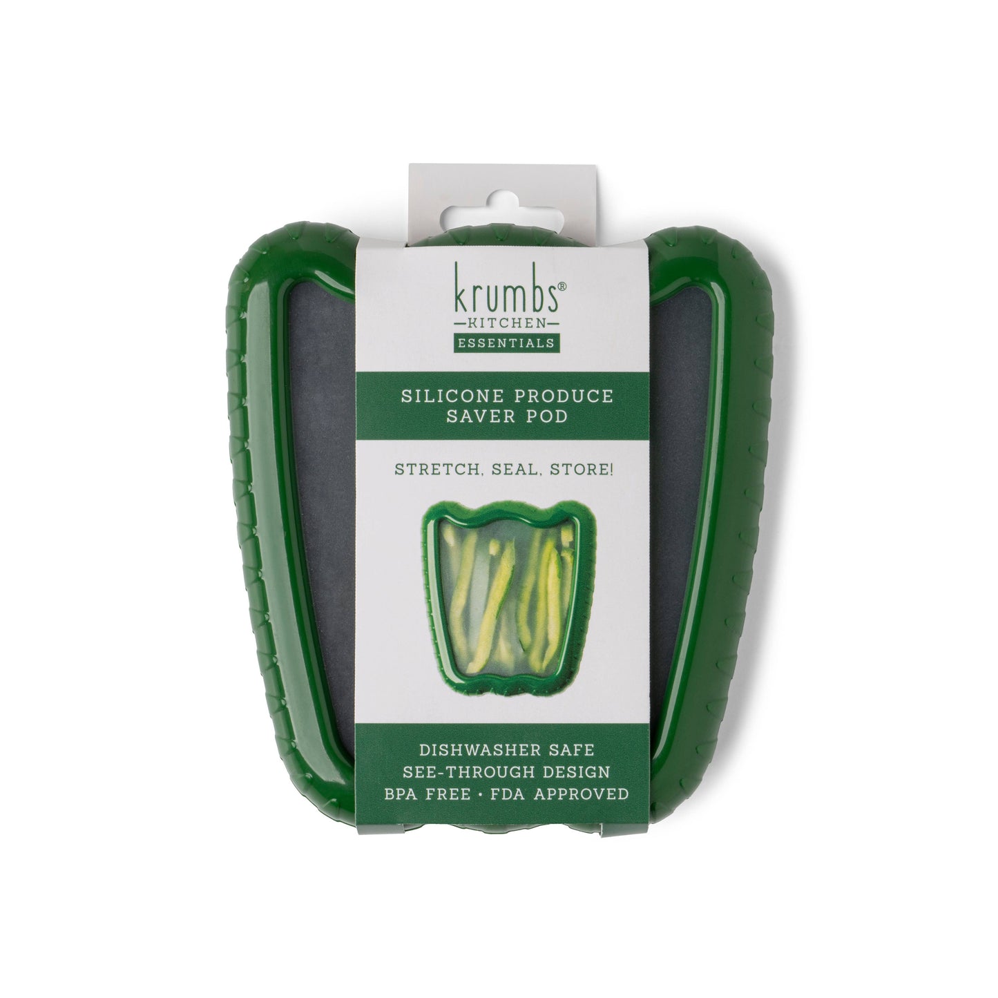 Krumbs Kitchen Silicone Produce Saver Pods Open Stock