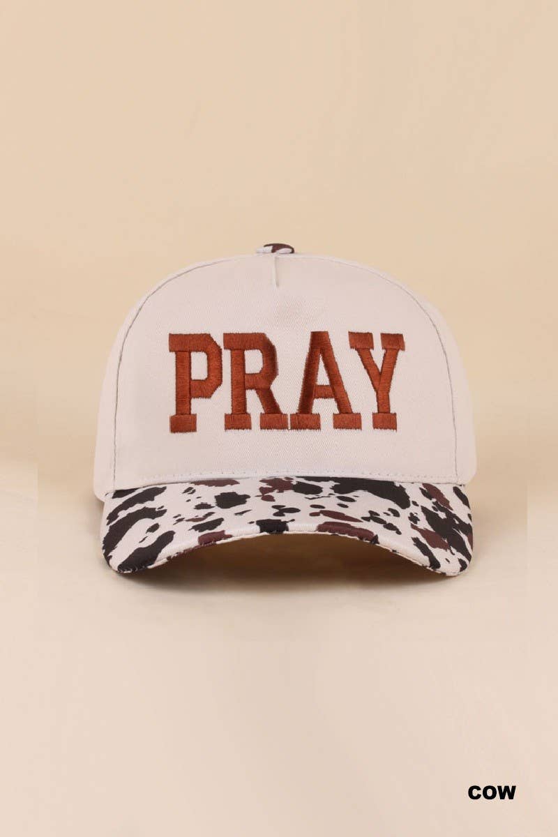 Pray Two Tone Cotton Hat