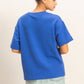 Crew Neck Short Sleeve Top