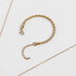 Rope Chain Bracelet / Anklet - Gold, Silver, Black