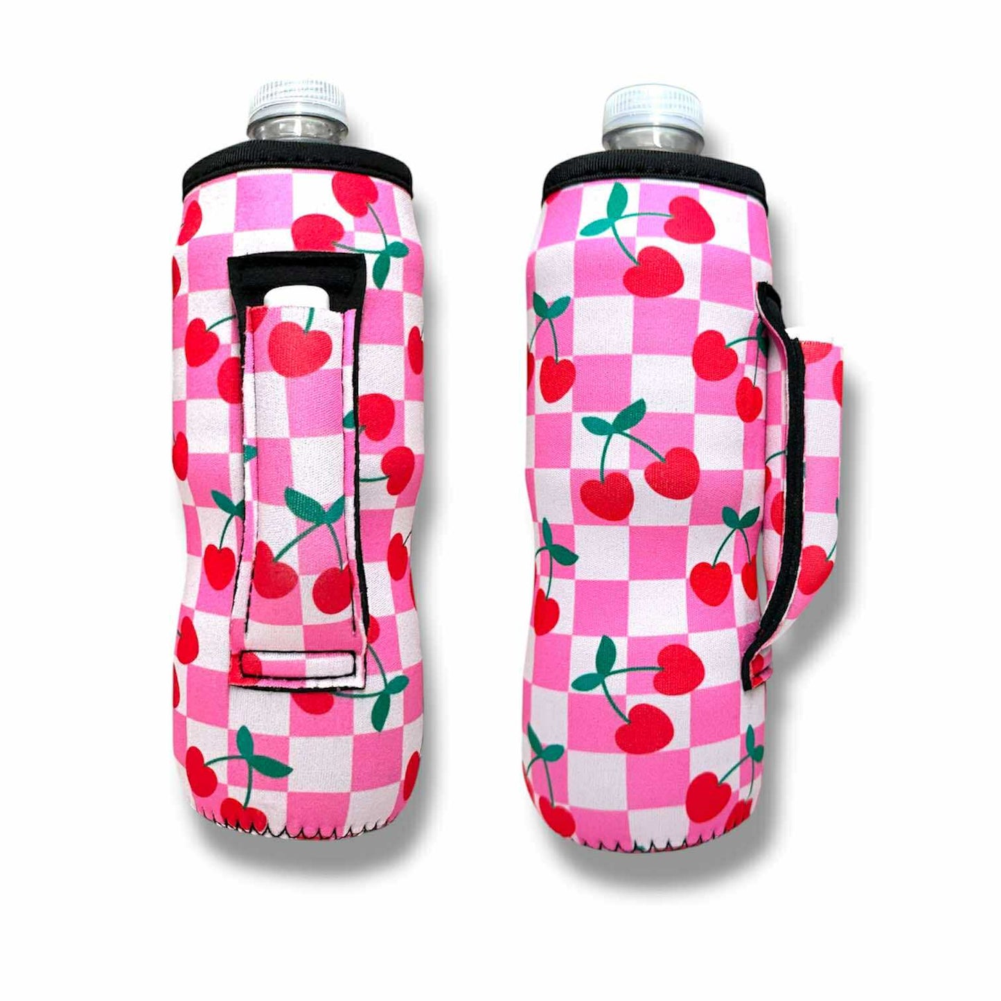 Checker Cherries 16-24oz Soda & Water Bottle / Tallboy Can Handler™