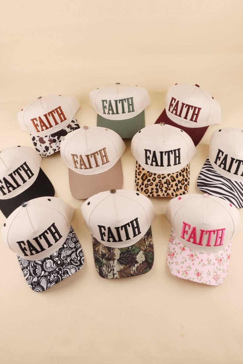 Faith Two Tone Snapback Hat