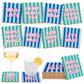 Mahjong Social Club Coaster Set – Set of 8 | Scalloped Edge