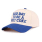 Bad Day To Be A Diet Coke Two Tone Cotton Hat  Zenana Consgt.