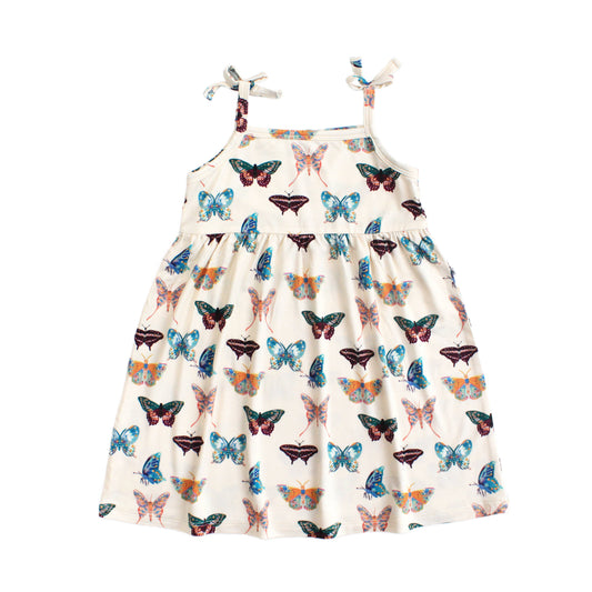 Wings of Paradise Butterflies Bamboo Sundress