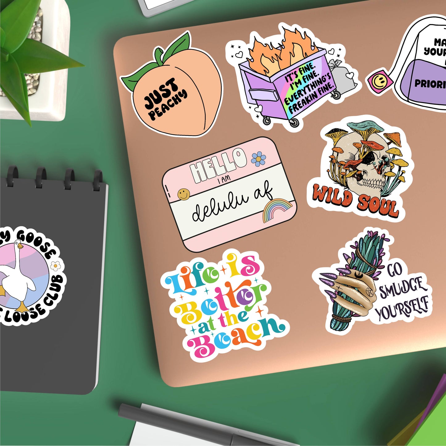 Current side quest brought to you by ADHD vinyl sticker
