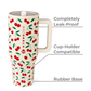 Cherries design HydroJug 32 oz traveler tumbler
