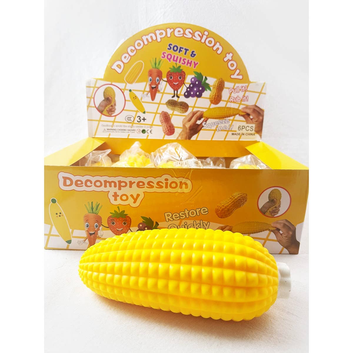 Jumbo Corn Flour Stress Release Squishy Toy