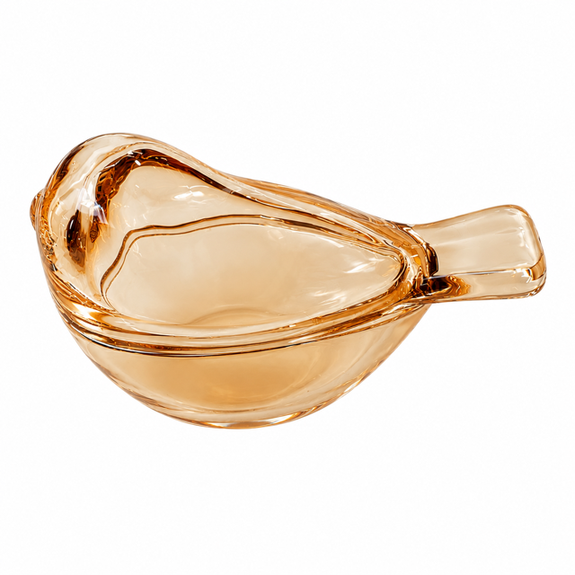 Glass Bird Dice Holder – Mahjong Game Accessory