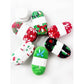 Kids Christmas Theme Fuzzy Slippers