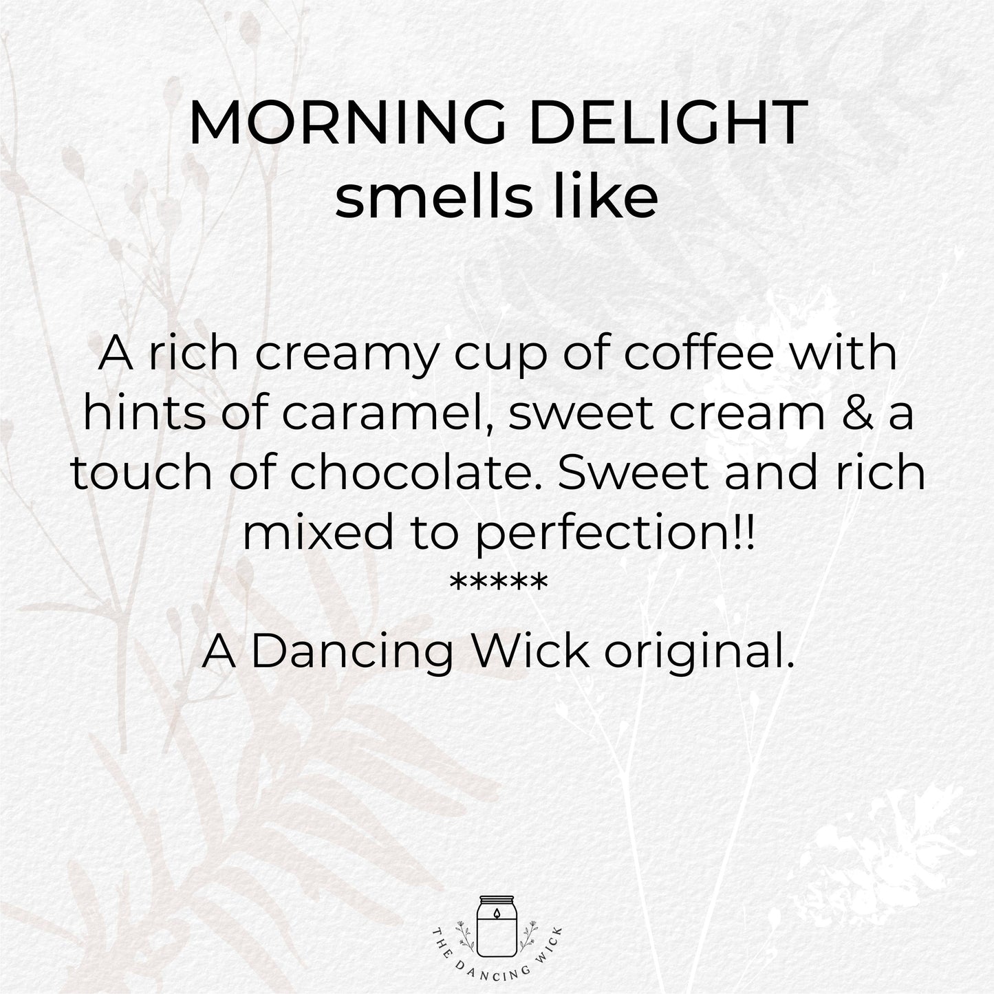 Work Bestie Candle / Morning Latte