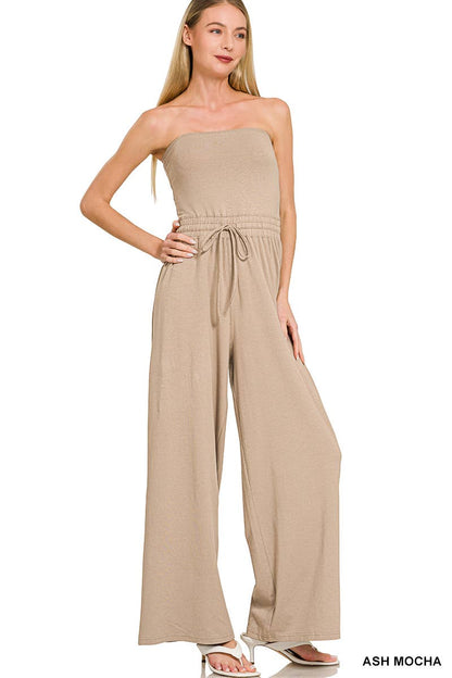 1217 Tube Top Jumpsuit SI-29232 Zenana