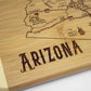 A Slice of Life Arizona Cutting & Charcuterie Board