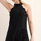 Scallop Halter Romper