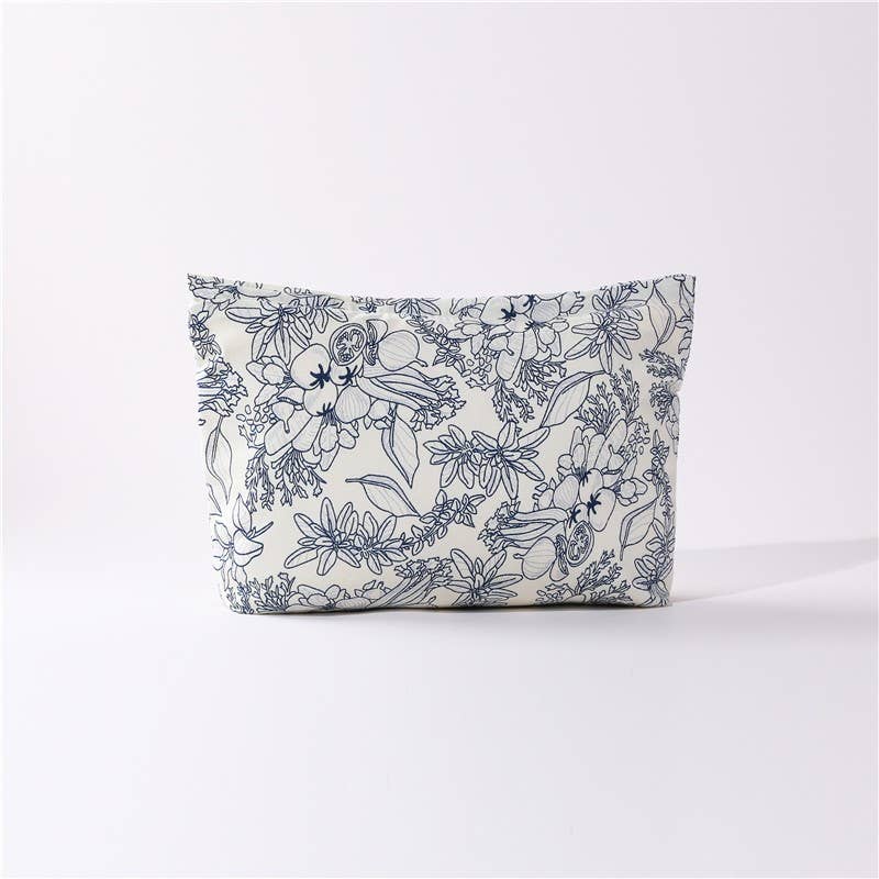 FLORAL COSMETIC MAKEUP POUCH BAG | 40P628