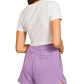 Scuba High Neck Half Zip Top & Dolphin Shorts Set Zenana