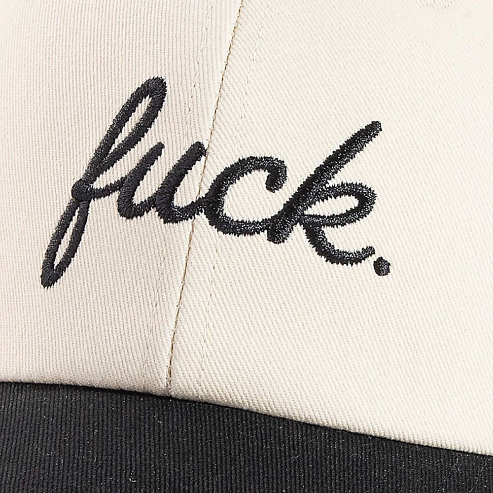 Fuck Print Cap