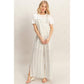 Tie Strap Jumpsuit With Hem Slits