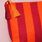 Striped Tassel Makeup Pouch | 40P598