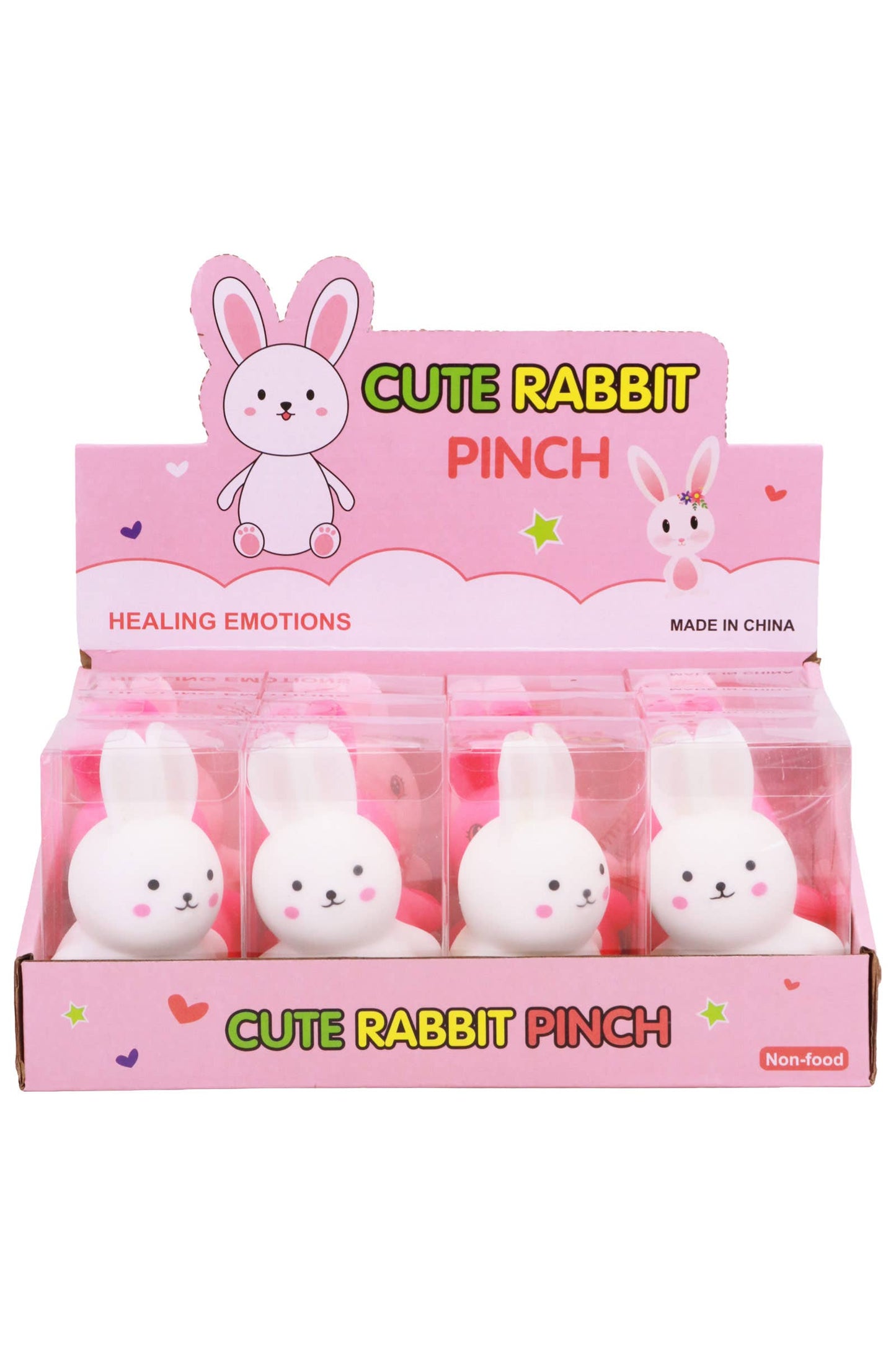 Cute Bunny Rabbit Slime Filled Squishy - 12 Pcs