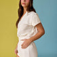 PX8760 V Neck Short Sleeve Top and Short Set