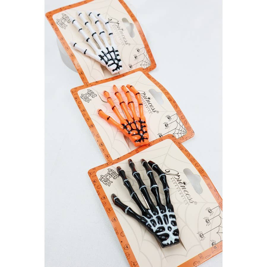 Skeleton Hand Hair Clip