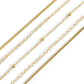 Permanent Jewelry Stainless Steel Chain Starter Kit - 5 Chain Style Pack