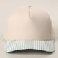 Small Gingham Check Two-Tone Trucker Hat