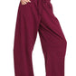 Fleece Barrel Leg Sweatpants