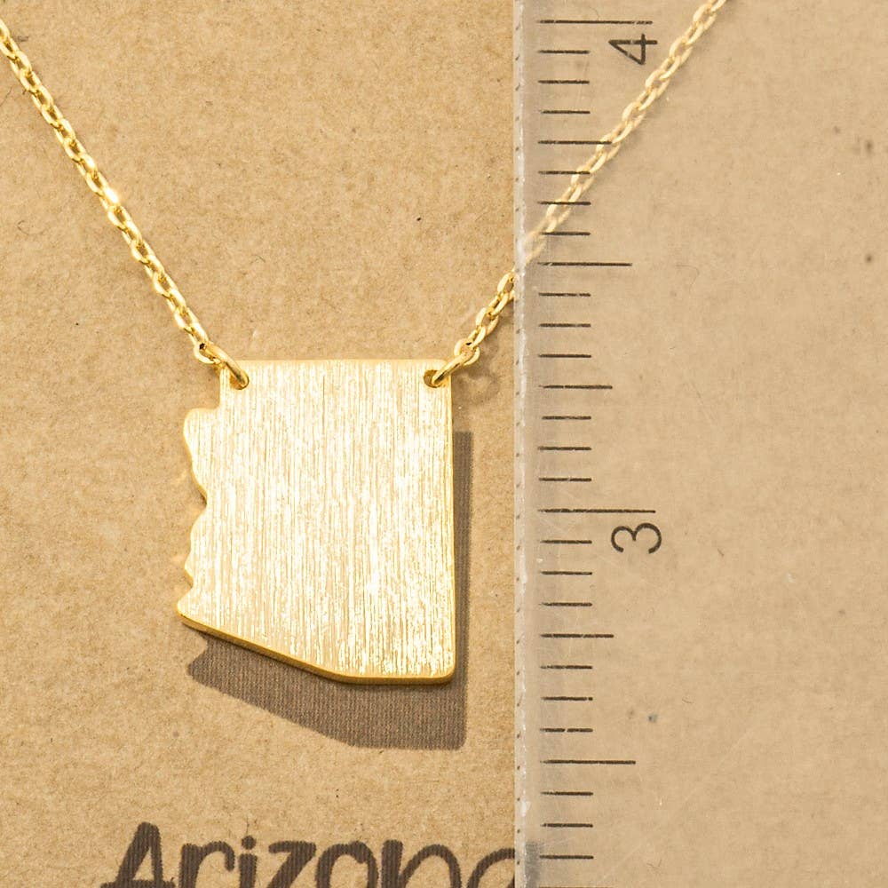 Arizona State Pendant Necklace