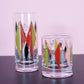 Retro Diamond Vintage Whiskey Rocks Cocktail Glass
