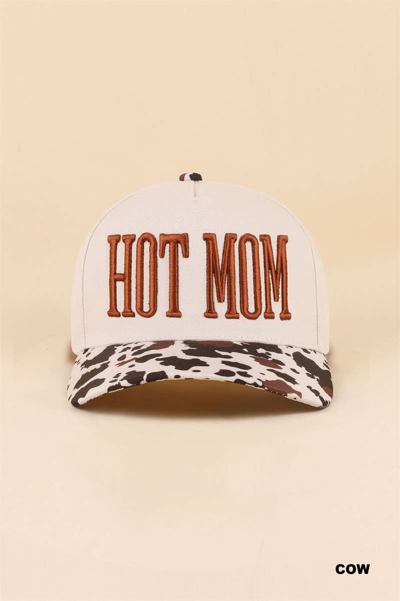Hot Mom Two Tone Snapback Hat