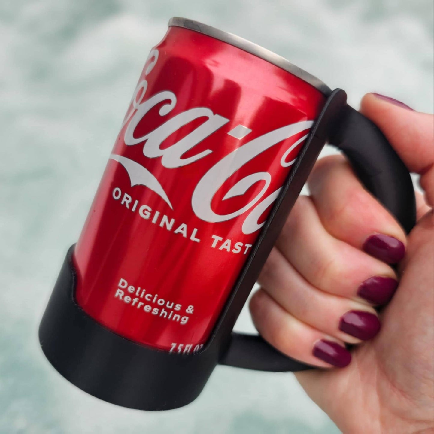 7.5 & 8.4 oz MINI Can Holder, Mini Soda Pop Holder Handle