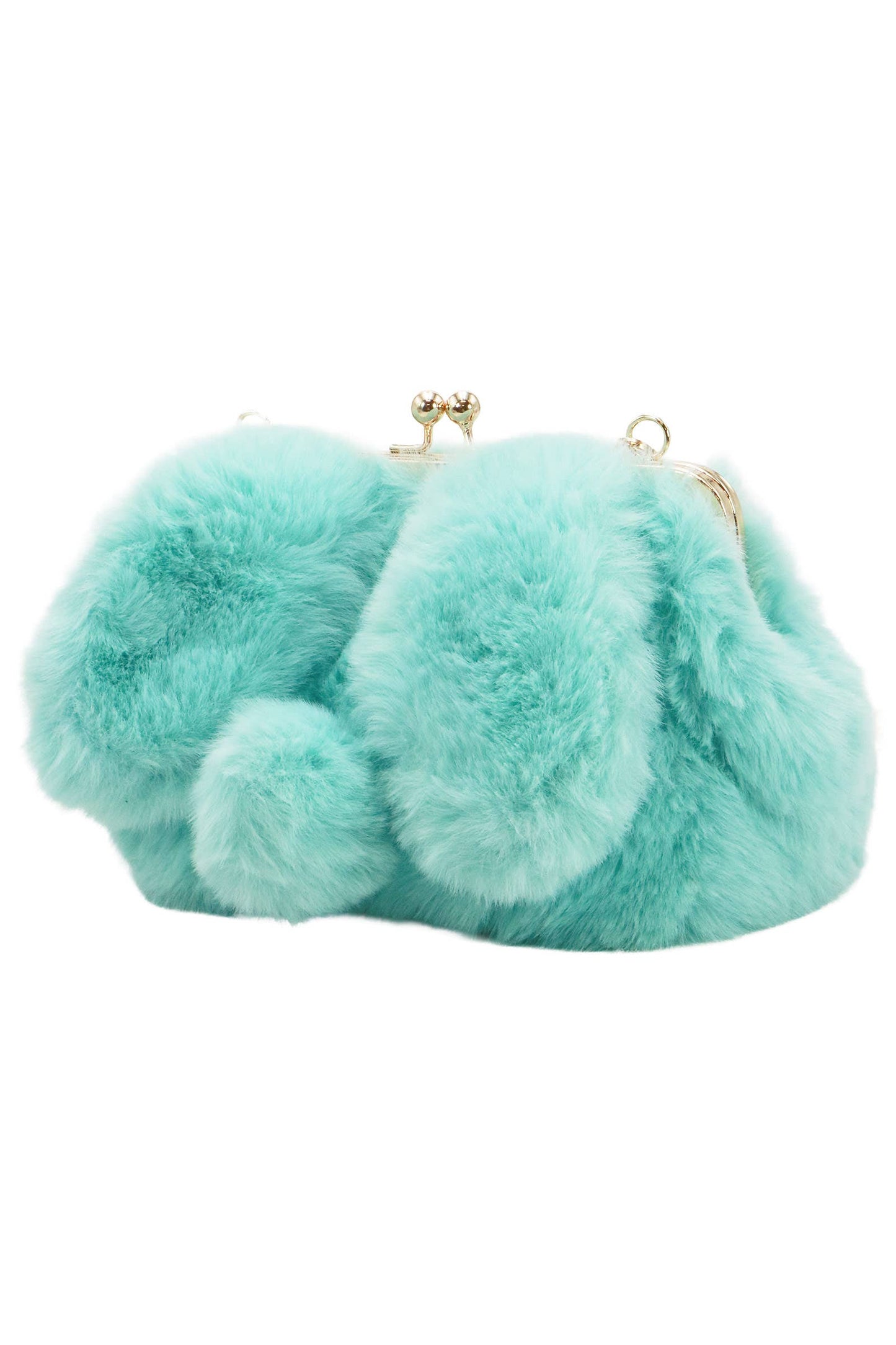 Bunny Rabbit Fuzzy Faux Fur Crossbody Bag