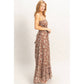Smocked Floral Maxi Dress